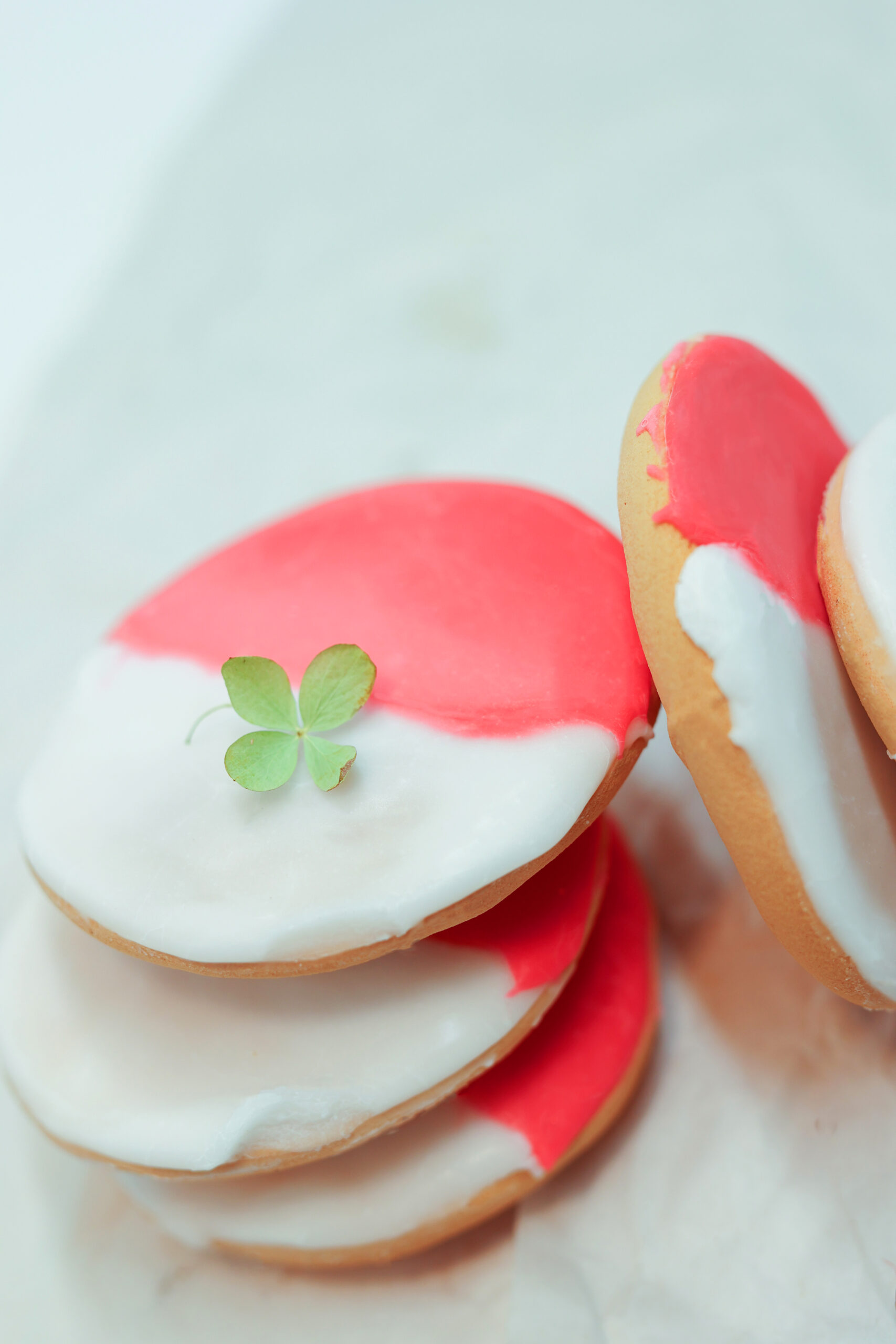 Fat-Free Pink & White Cookie