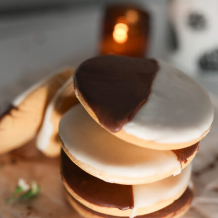 fat-free black & white cookies