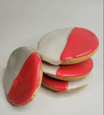 Fat-Free Pink & White Cookie