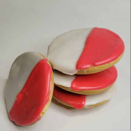 Fat-Free Pink & White Cookie