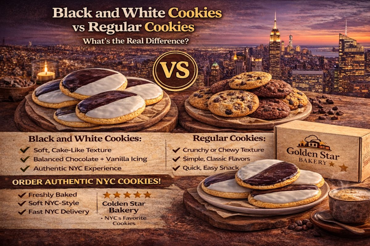 Black and White Cookies vs Regular Cookies