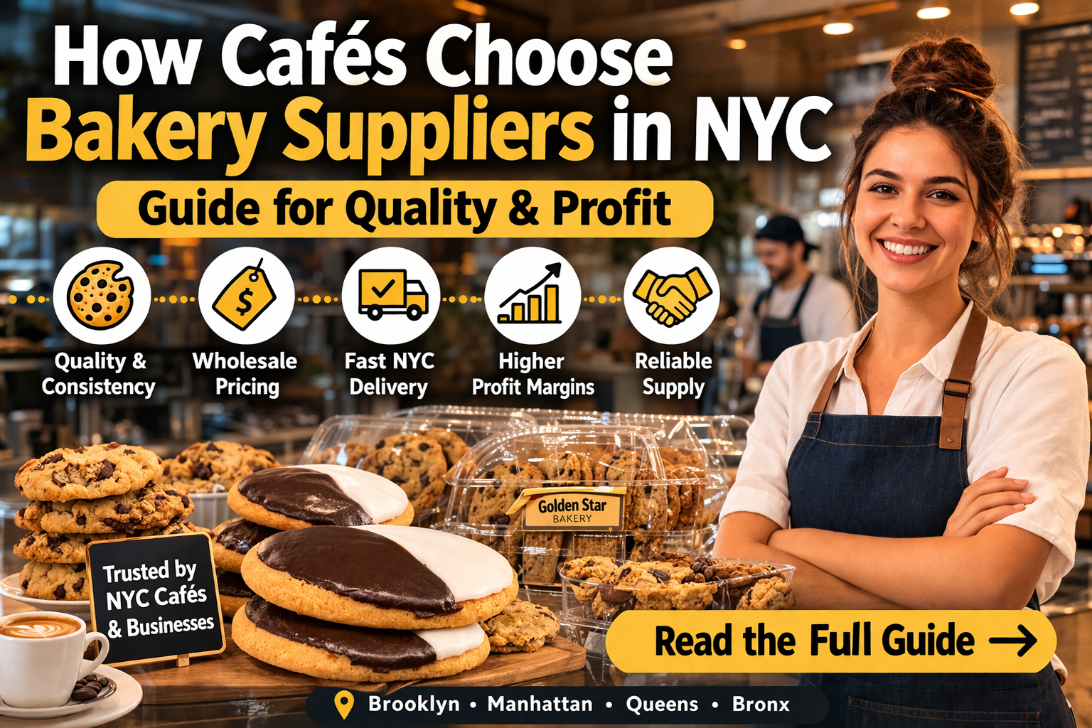 How Cafes Choose Bakery Suppliers NYC